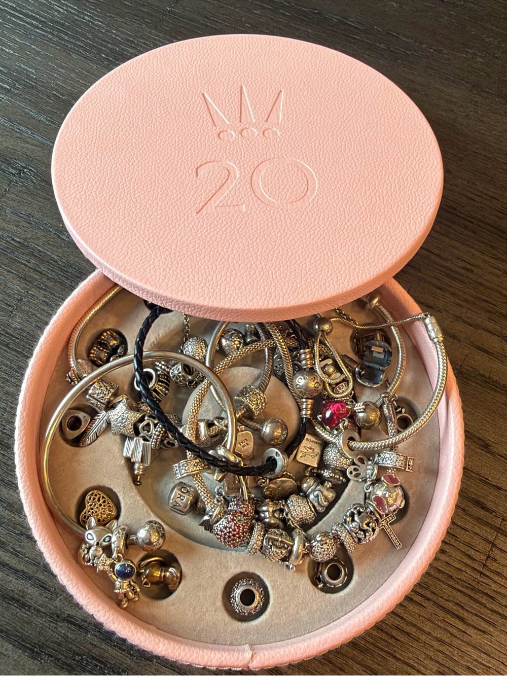 Huge Pandora Bracelet & Charms Bundle